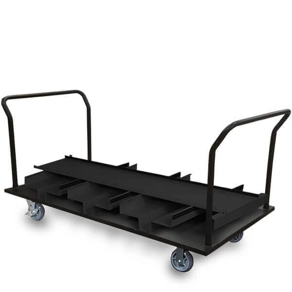 vertical storage cart