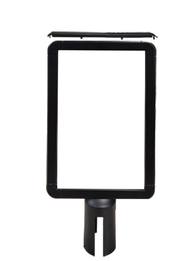 8.5 x 11 radius corner sign frame